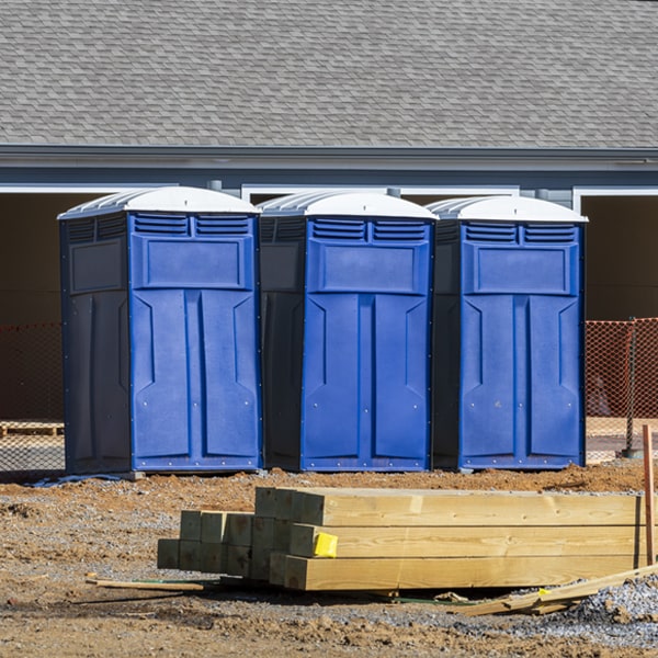 how do you ensure the porta potties are secure and safe from vandalism during an event in Adrian Texas